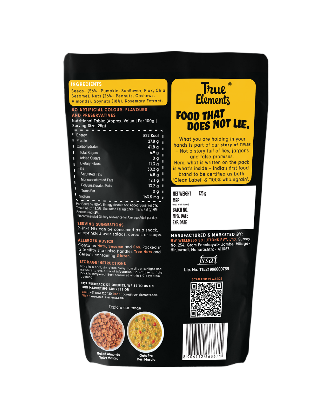 9 in 1 Snack Mix (27g Protein)