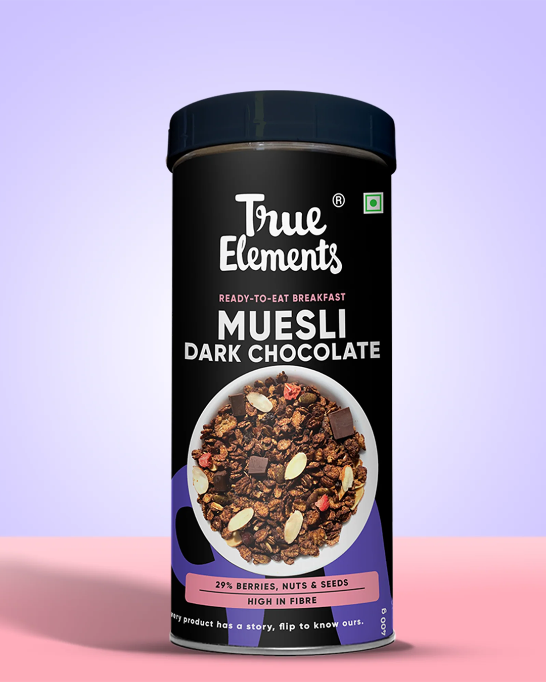 Dark Chocolate Muesli (Contains 14.3g Protein) - 400g