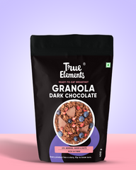 True Elements Dark Chocolate Granola 400gm ready to eat breakfast