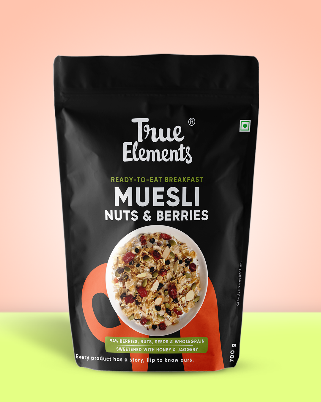 Crunchy Nuts And Berries Muesli with Almonds and Cranberries 700g