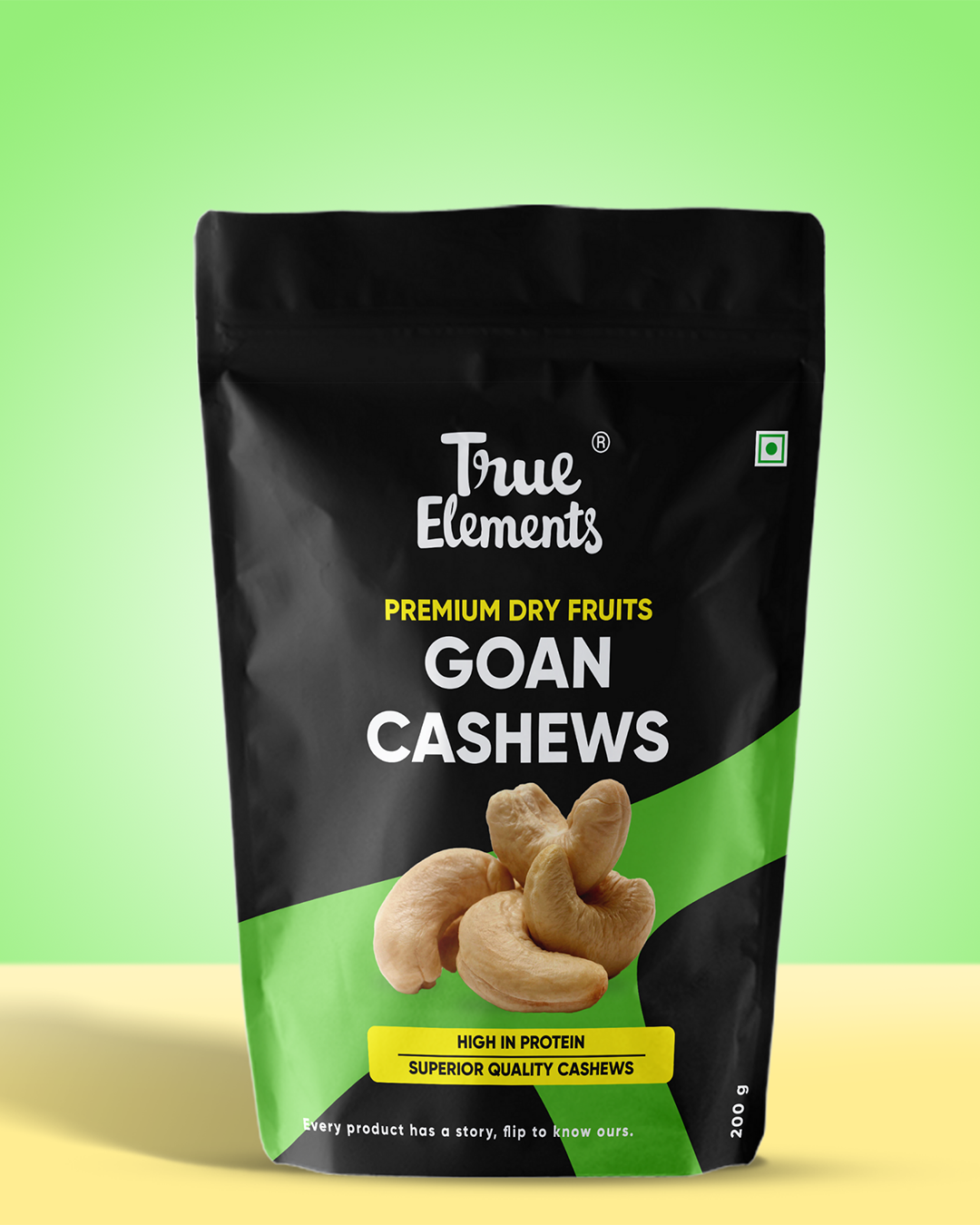 Buy Goan Cashews 200g Online Premium Cashews True Elements