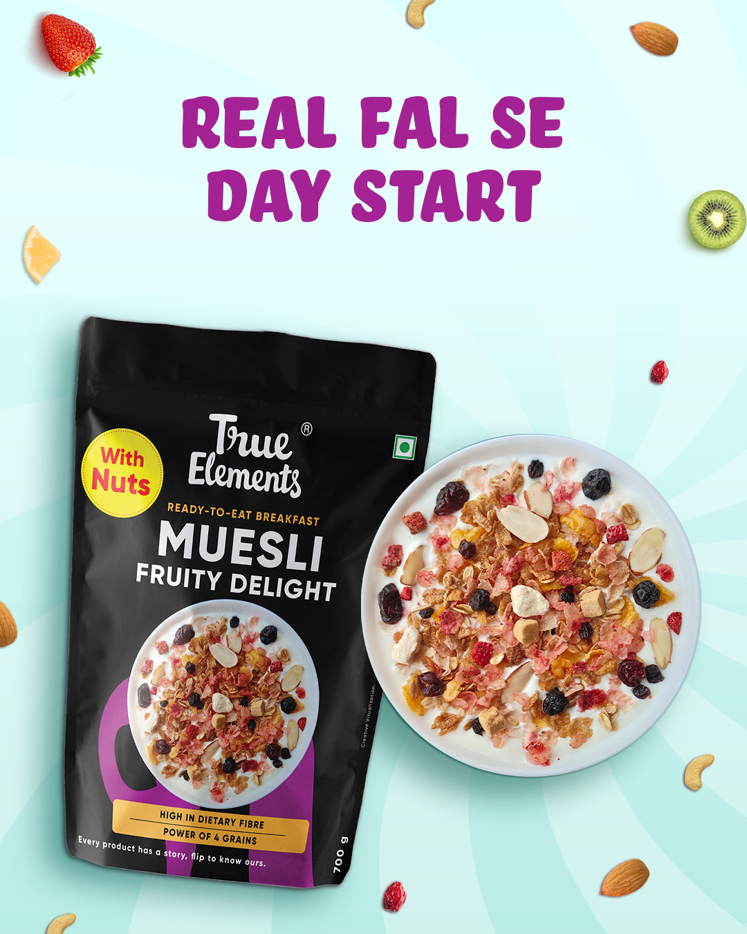Muesli Fruity Delight - with Jowar Flakes