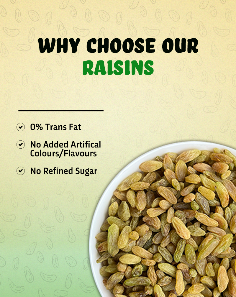 True Elements Raisins Premium Dry fruits with No refined sugar and no trans fat