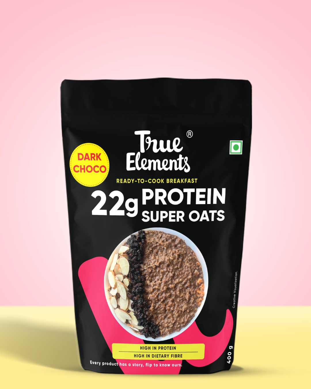 Protein Oats Dark Chocolate - (Contains 21g Protein)