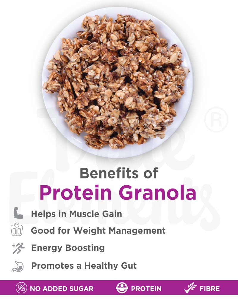 True Elements Protein Granola benefits