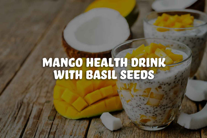 Mango and Basil drink