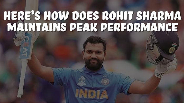 Know how does Rohit Sharma maintains Peak Performance