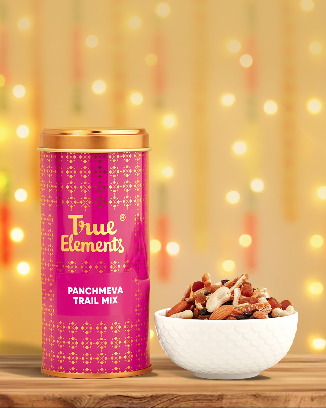 Panchmeva Trail Mix 100gm (In Pink Metal Jar)