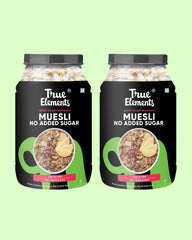 No Added Sugar Muesli - Pack of 2 (1kg each)