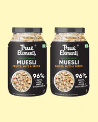 Fruit And Nut Muesli - Pack of 2 (1kg each)