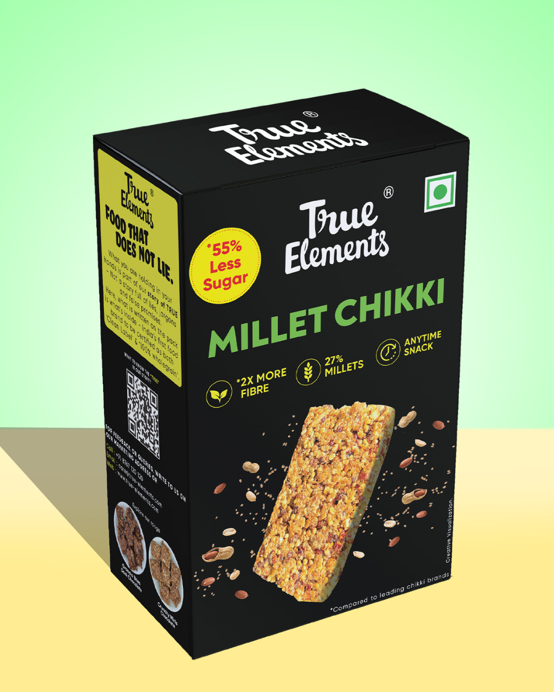 True Elements Millet Chikki - Single Serve