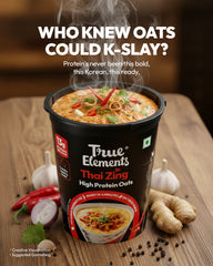 True Elements Spicy Korean Protein Oats