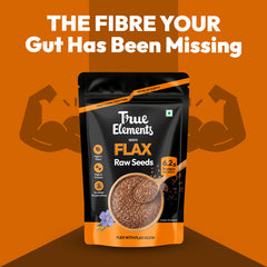 Raw Flax Seeds - Rich in Fibre (25.8g Protein)