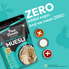 The 'Real' No Added Sugar Muesli 1 Kg - Diabetic Friendly