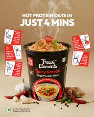 True Elements Spicy Korean Protein Oats