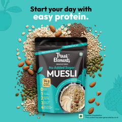 The 'Real' No Added Sugar Muesli 1 Kg - Diabetic Friendly