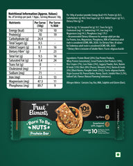 True Elements Born To Be Nuts Protein Bar 50gm (Pack of 6)