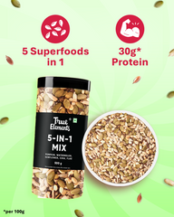 5 in 1 Super Seeds Mix (30g Protein) - 500g