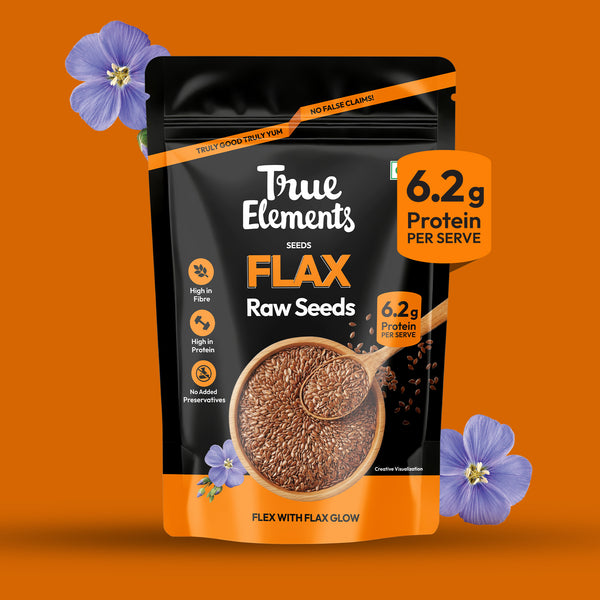 Raw Flax Seeds - 500gm