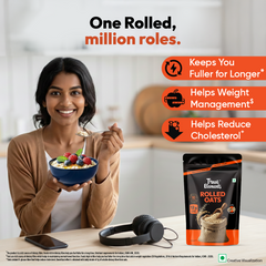 Rolled Oats - 100% Dust Free, Uniform sized Oats