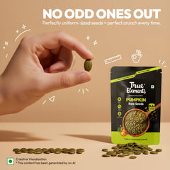 Raw Pumpkin Seeds 250g - Boosts Immunity (28.9g Protein)