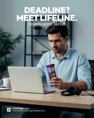 True Elements Choc ‘N’ Roll Almond Protein Bar 50gm (Pack of 6)