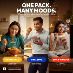 High Protein Savoury Oats - Flavours of Asia