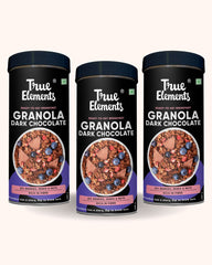 Baked Granola Almonds And Dark Chocolate 450g - pack of 3