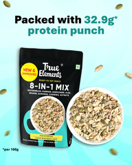 True elements 8 in 1 Super Seeds Mix 250g 32.9 protein punch 