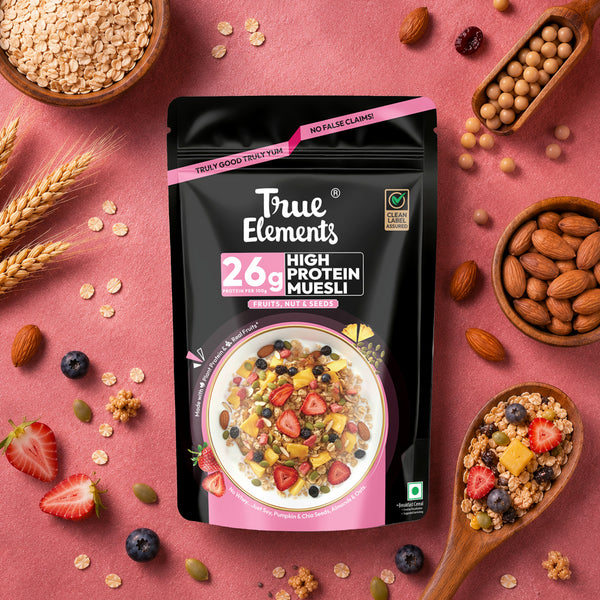 High Protein Muesli - Fruits,Nut & Seeds 400g