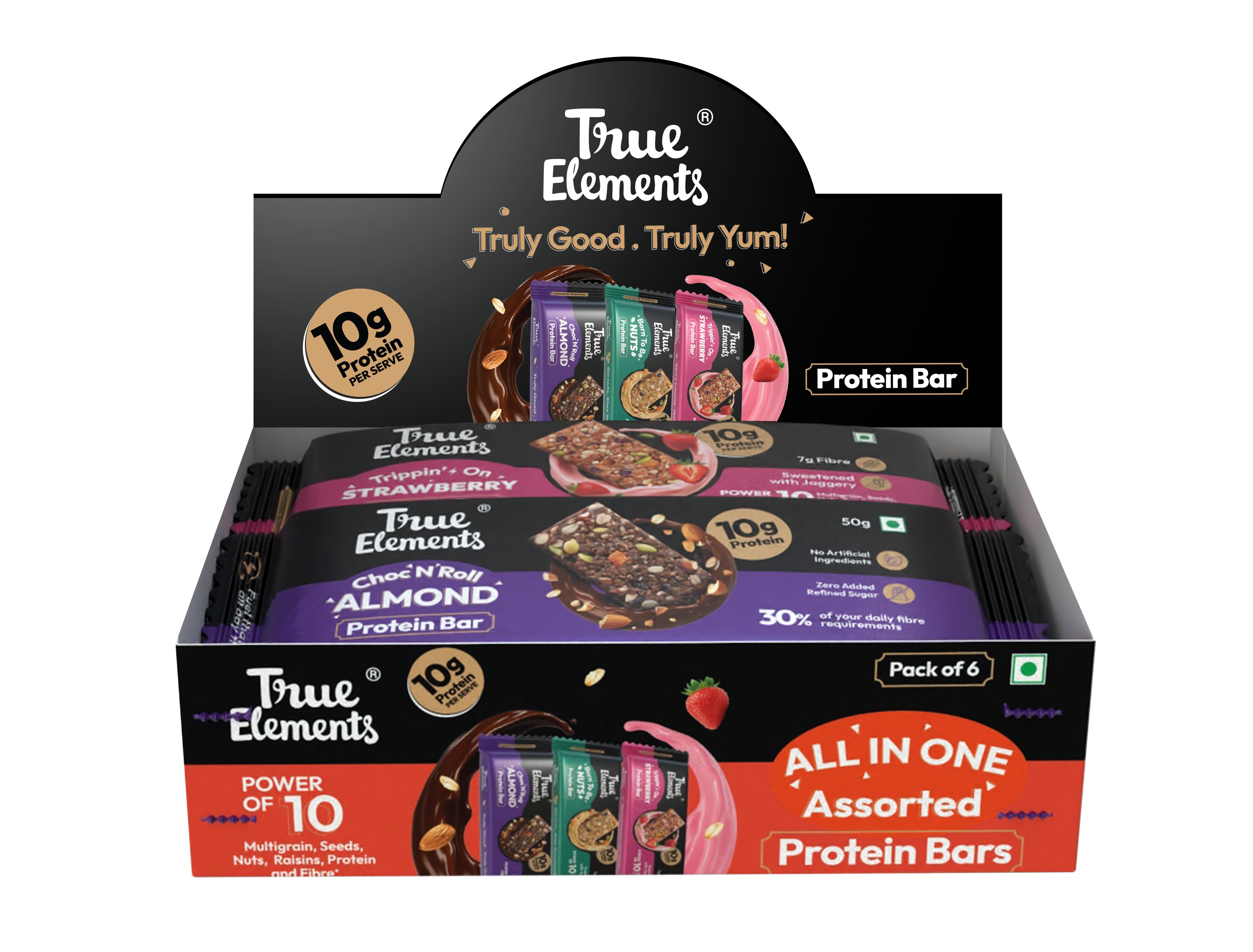 All in one - Assorted Pack of 6 Flavours – True Elements