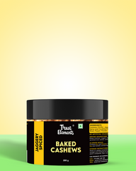 True Elements Baked Cashews Jaggery Spiced 200gm Dry Fruits.