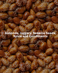 Baked Almonds Jaggery Spiced (100gm*Pack of 2 )