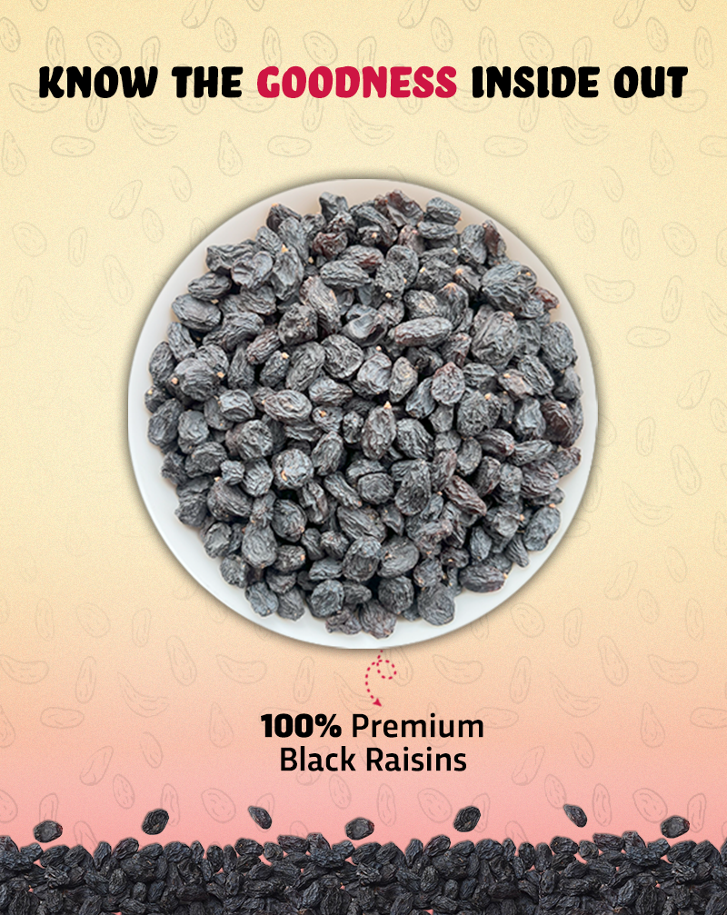 Black Raisins 500gm