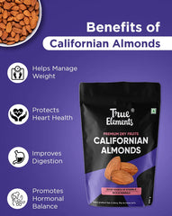 True Elements Californian Almonds 200gm Benefits