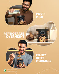 True Elements Overnight Oats Choco Bae