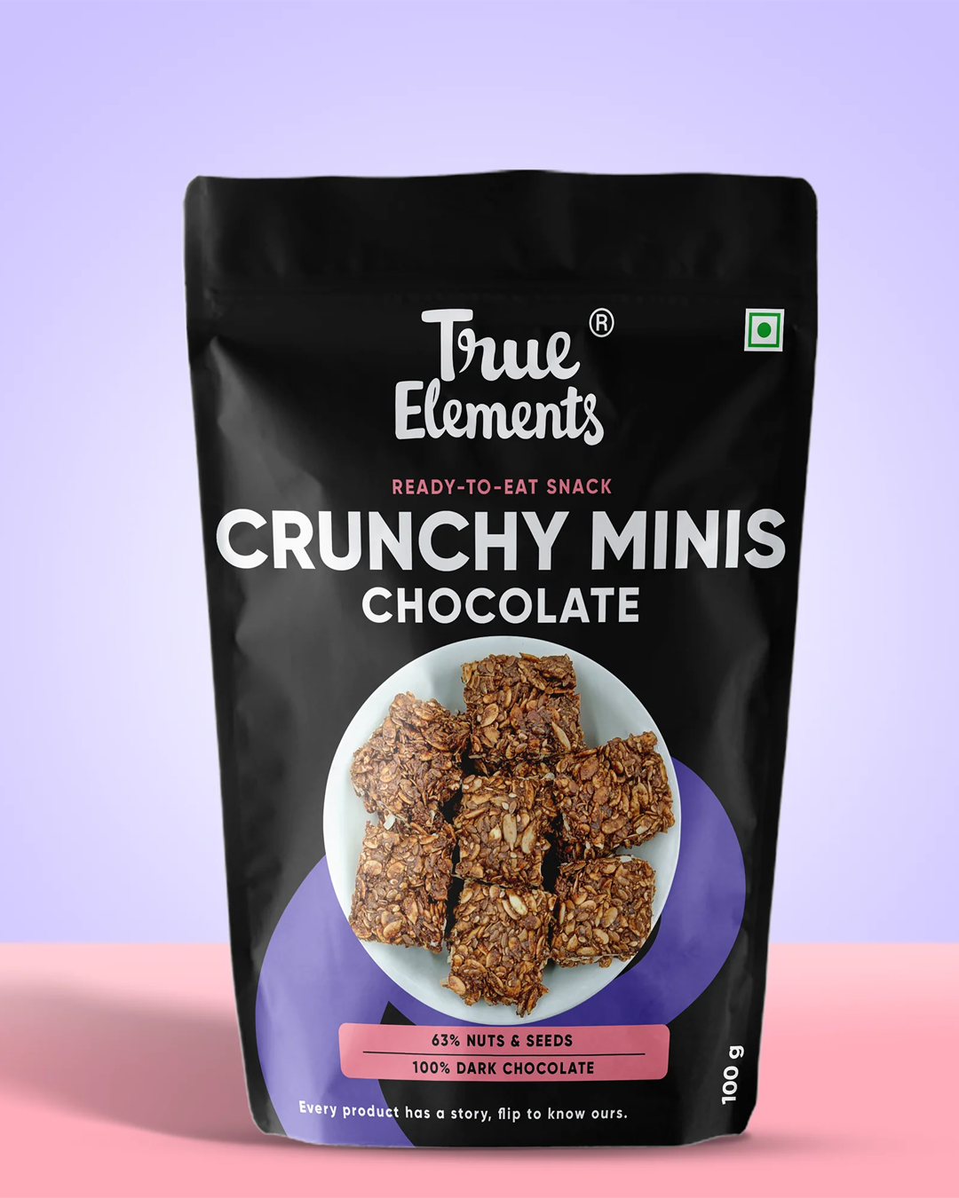 True-Elements-Chocolate-Crunchy-Minis-100g