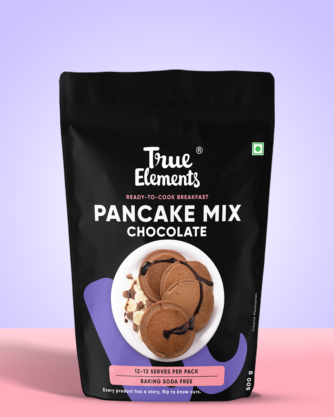 True-Elements-Chocolate-Pancake-Mix-500g