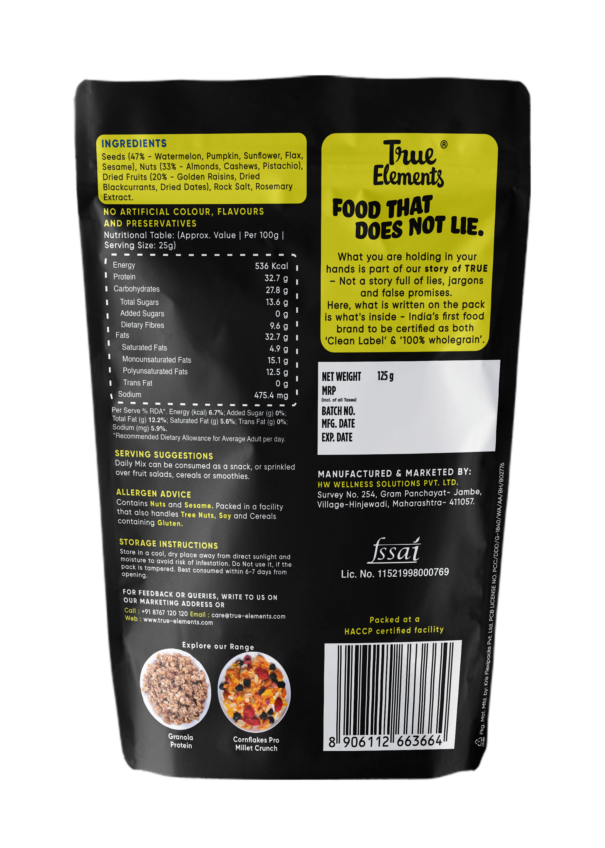 Daily Dose Trail Mix (Contains 32g Protein)