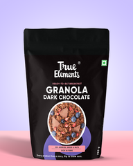 True Elements Dark Chocolate Granola 700gm ready to eat breakfast