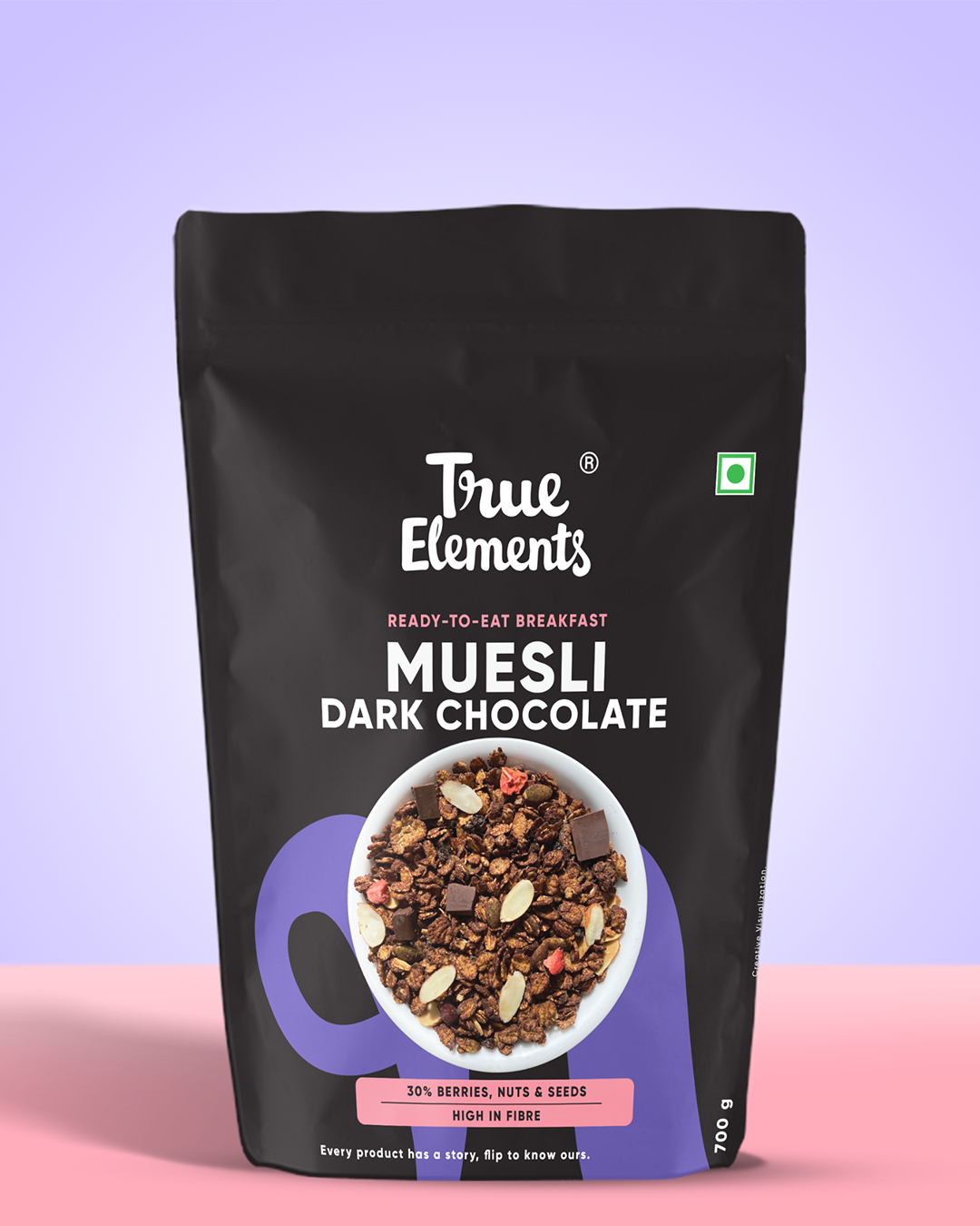 True-Elements-Dark Chocolate-Muesli-700g