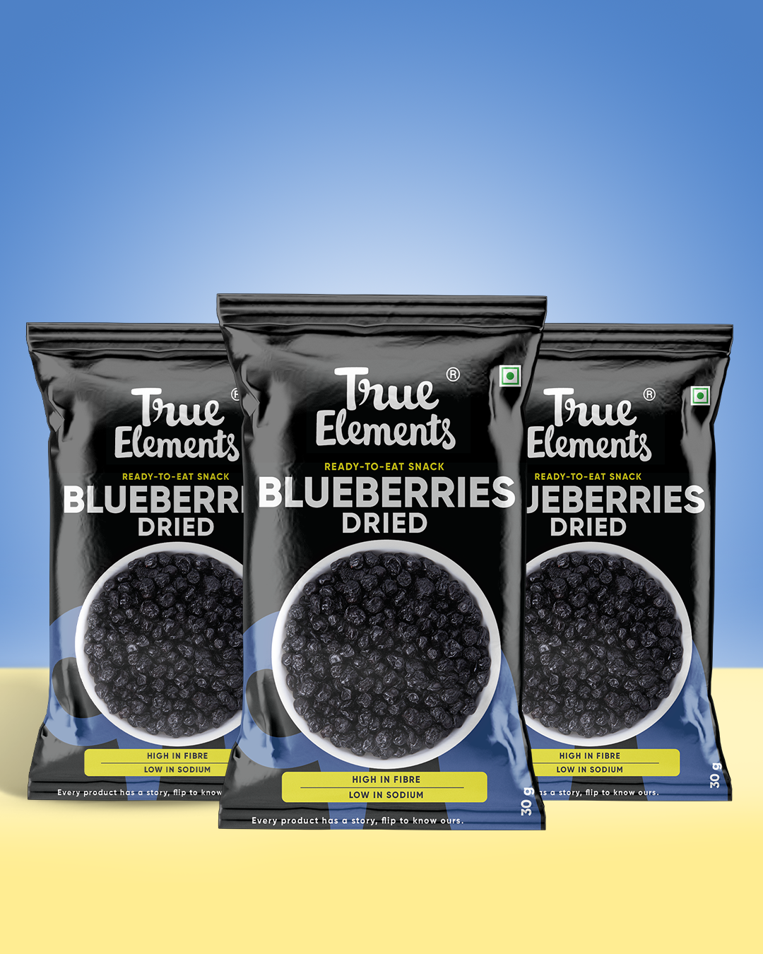 Dried Blueberries 30g (Pack of 3)