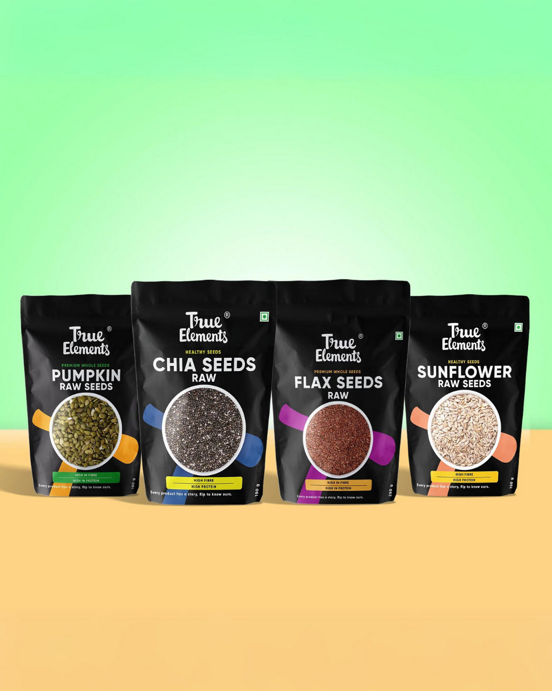 True Elements Edible Raw seeds combo