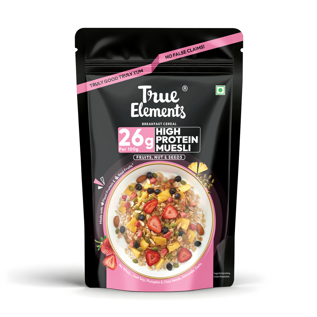 High Protein Muesli - Fruits,Nut & Seeds 400g