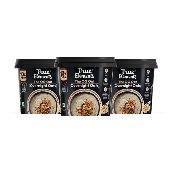 True Elements Overnight Oats The OG Oat Pack of 3