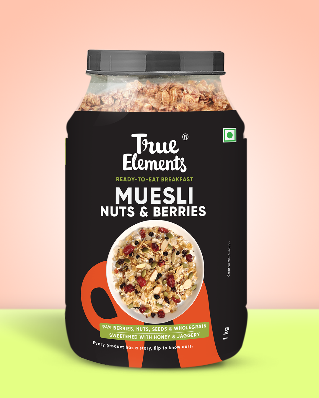 Crunchy Nuts And Berries Muesli  - Fibre Rich