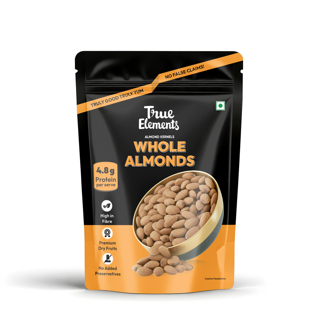 Whole Almonds 200gm