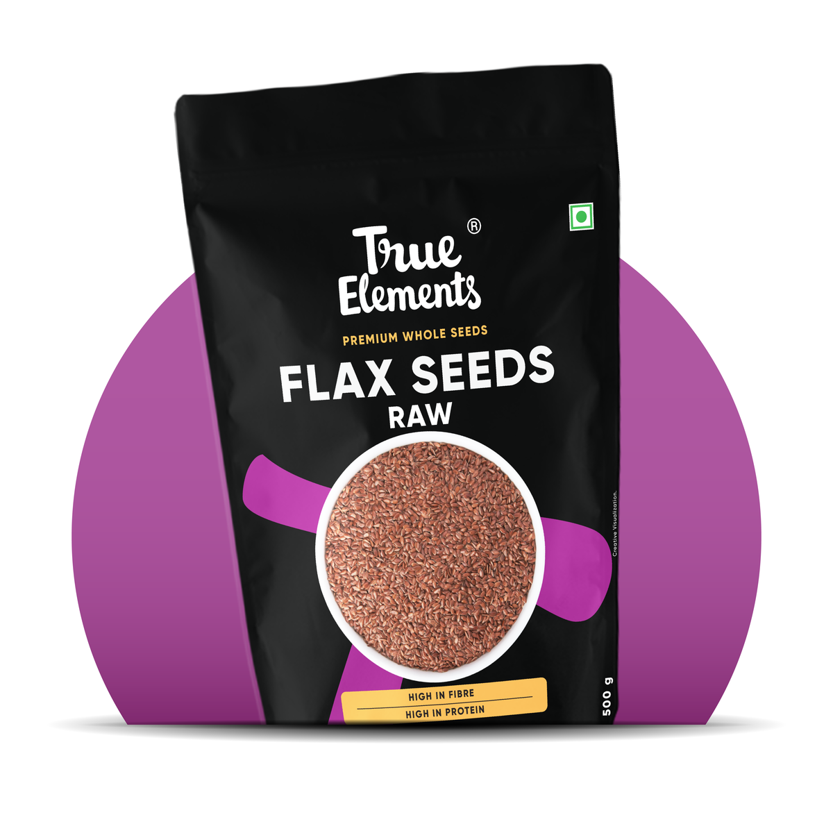 Raw Flax Seeds - 500gm