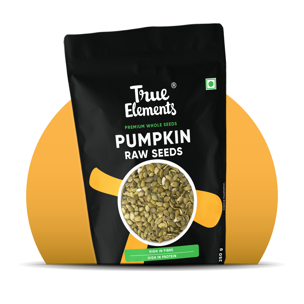 Raw Pumpkin Seeds 250g - Boosts Immunity (28.9g Protein)