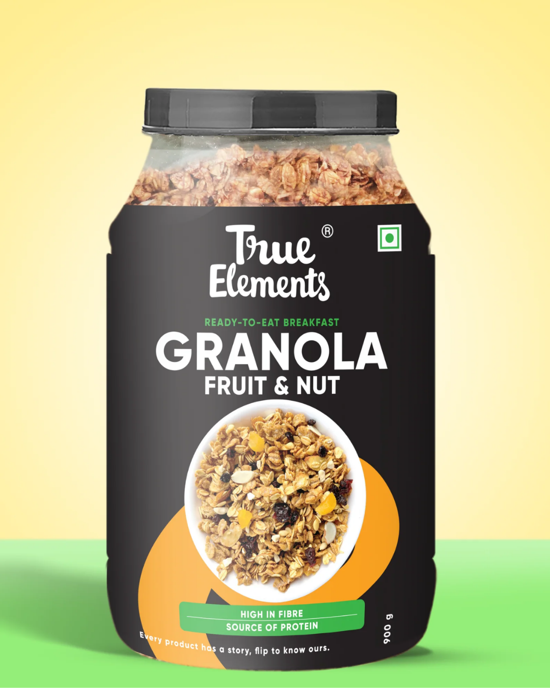 True Elements fruit & nut granola 900g box